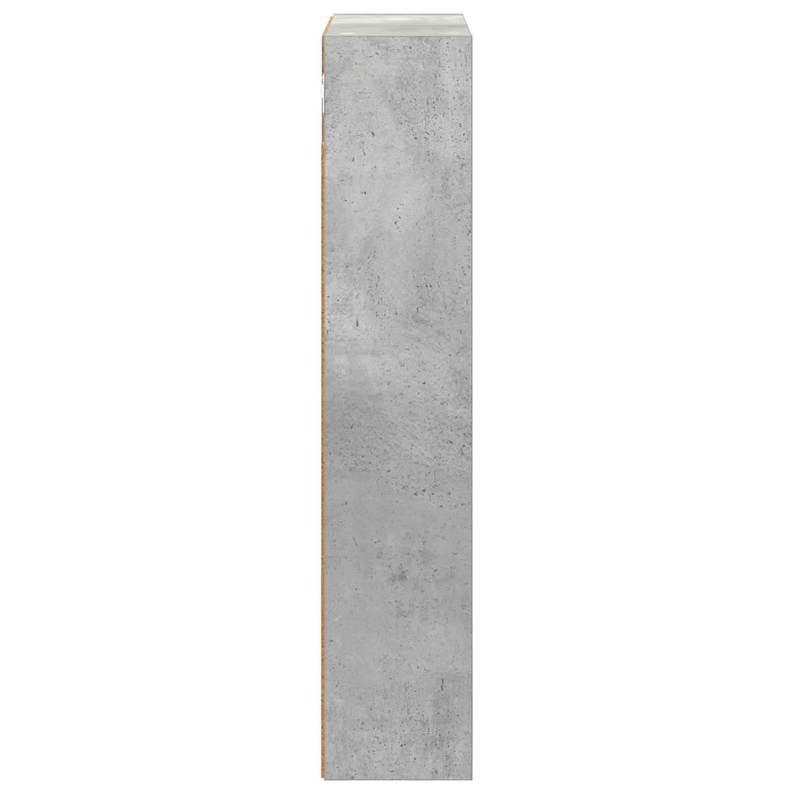 Badezimmer-Wandschrank Betongrau 40 x 14 x 70 cm Holzwerkstoff