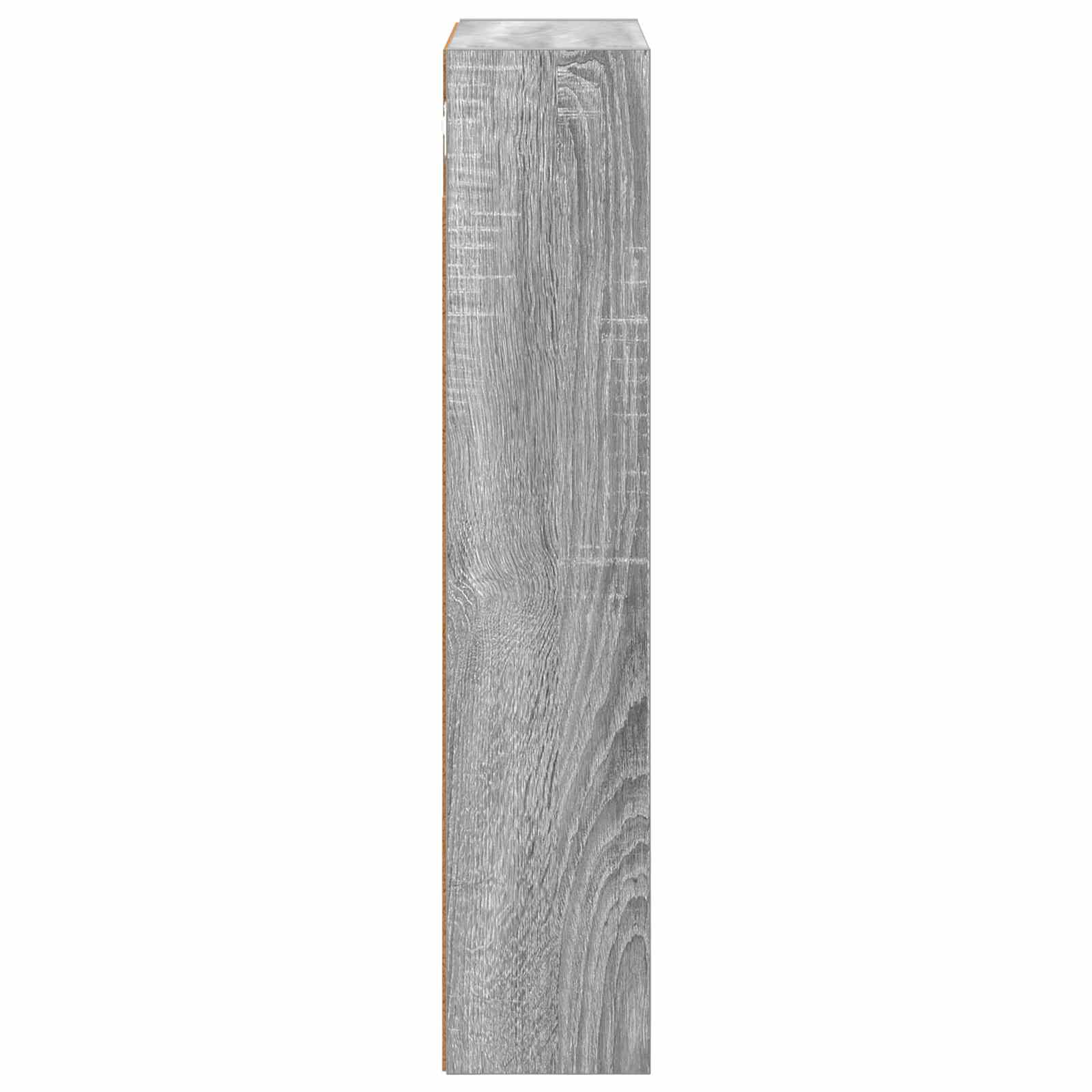 Badezimmer-Wandschrank Sonoma-Grau 40 x 14 x 70 cm