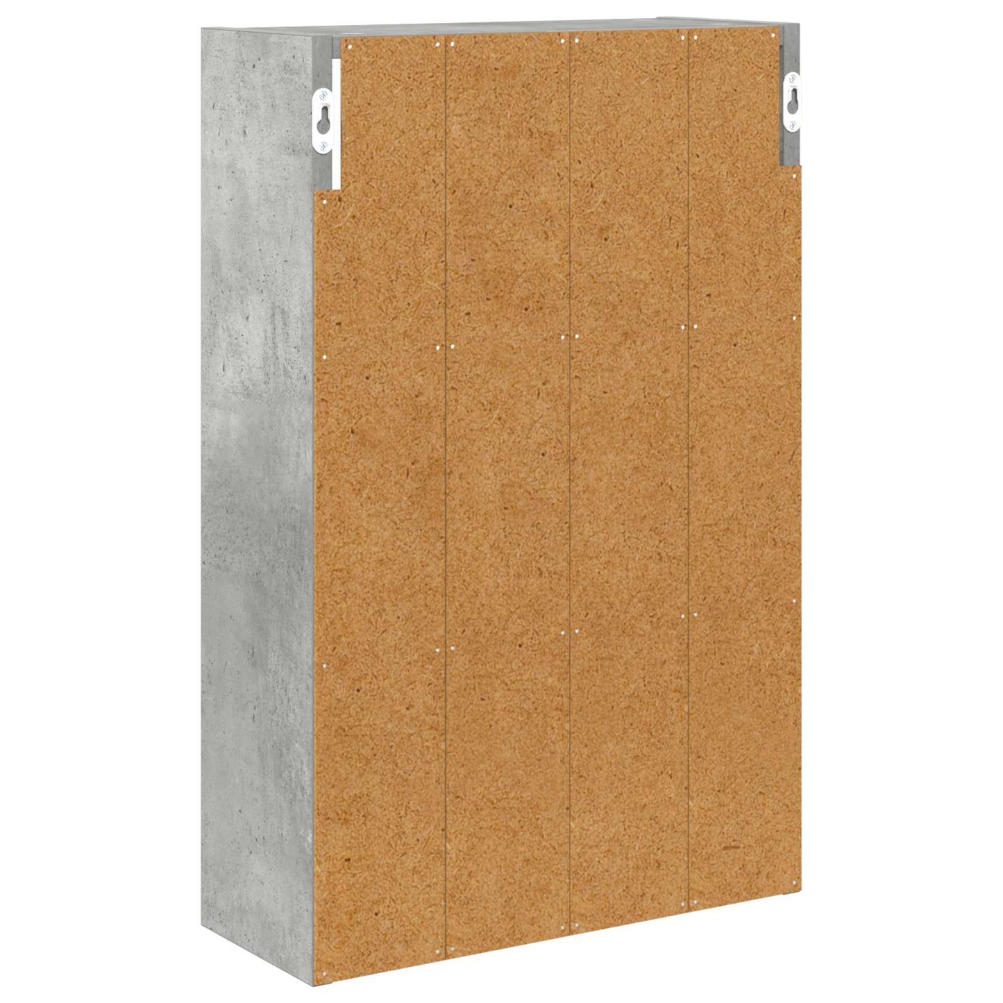Badezimmer-Wandschrank Betongrau 40 x 16 x 62,5 cm