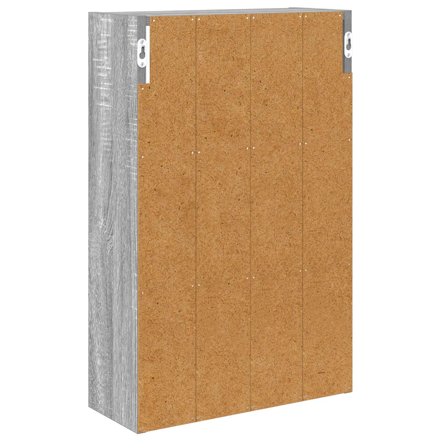 Badezimmer-Wandschrank Sonoma-Grau 40 x 16 x 62,5 cm