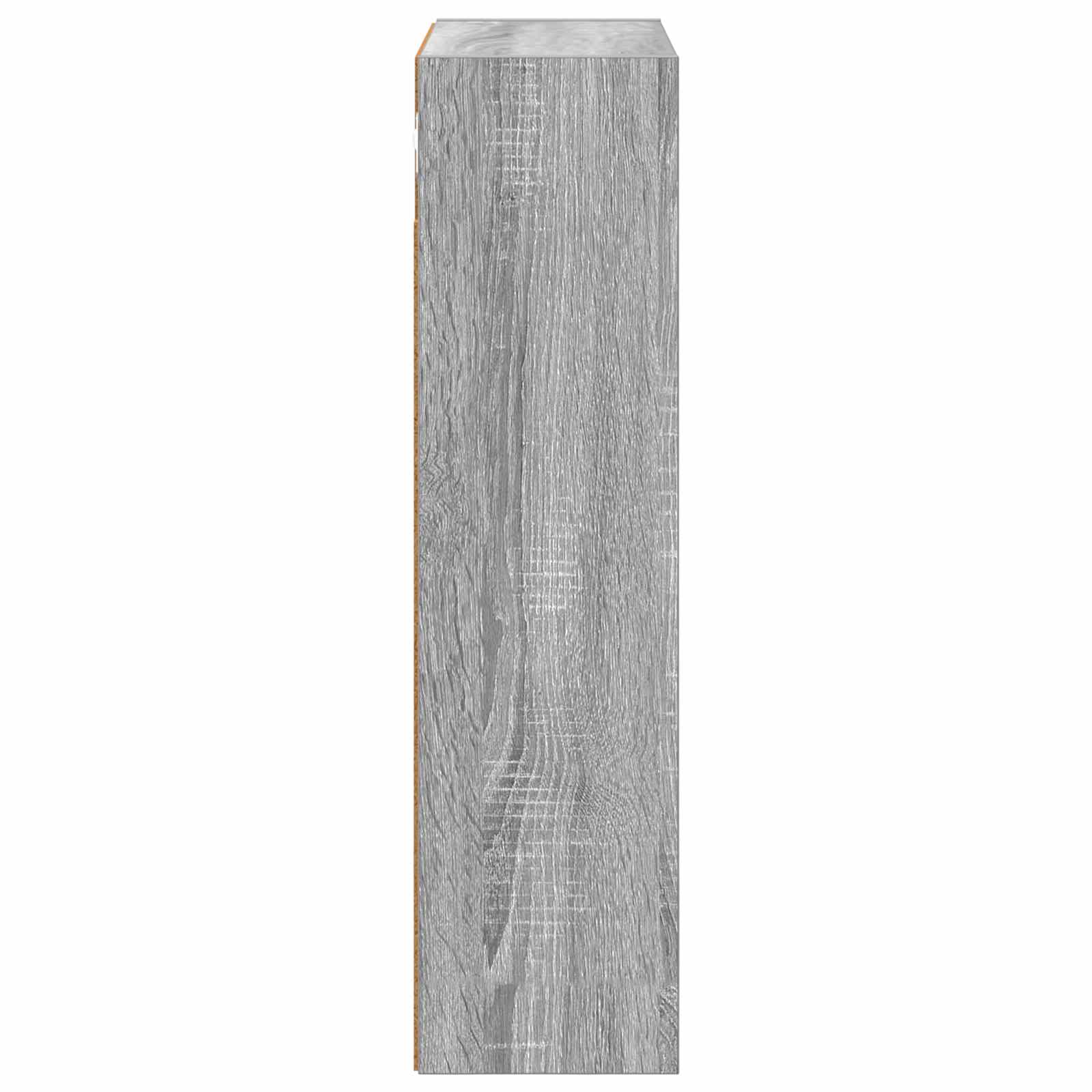 Badezimmer-Wandschrank Sonoma-Grau 40 x 16 x 62,5 cm