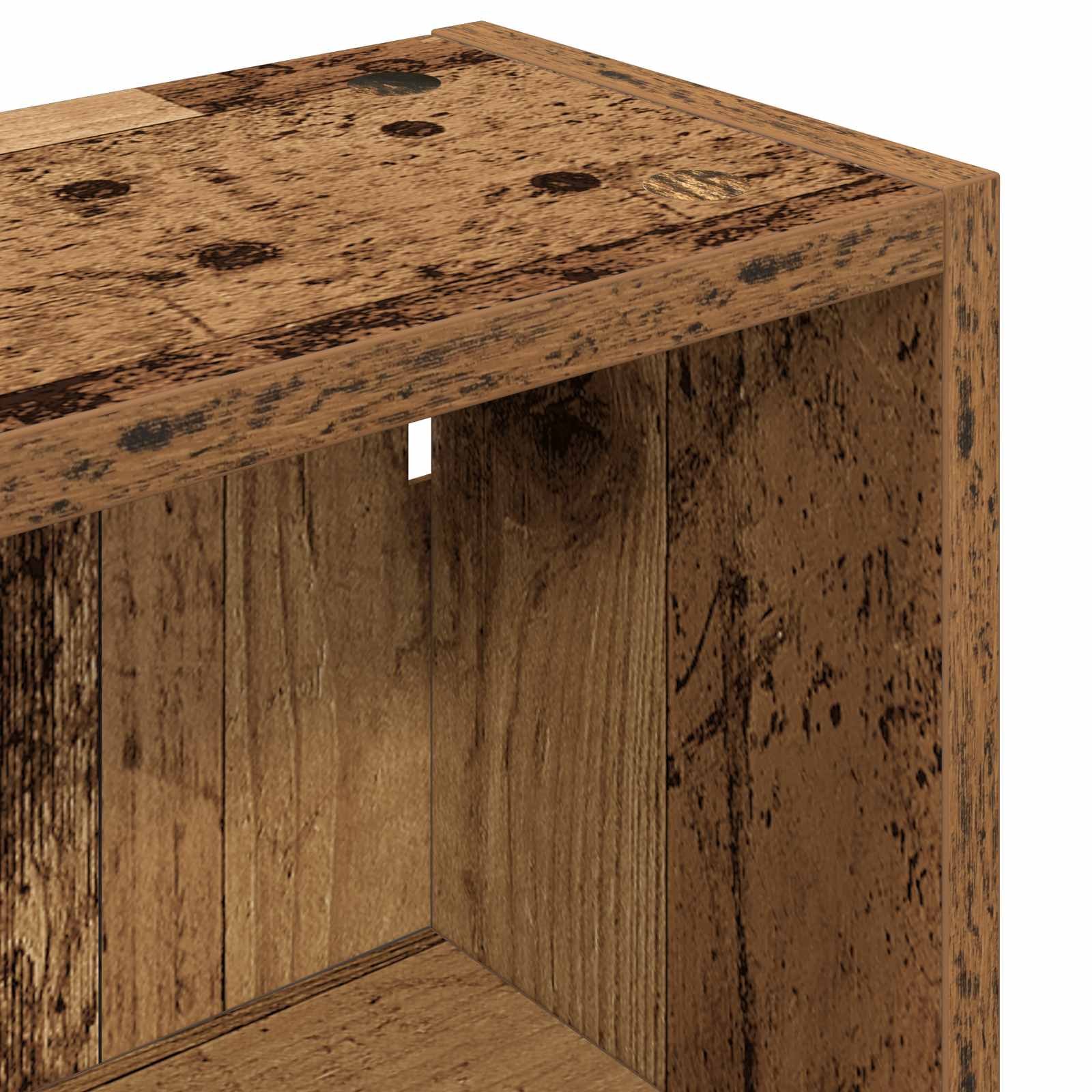 Badezimmer-Wandschrank Altholz 40 x 16 x 62,5 cm Holzwerkstoff