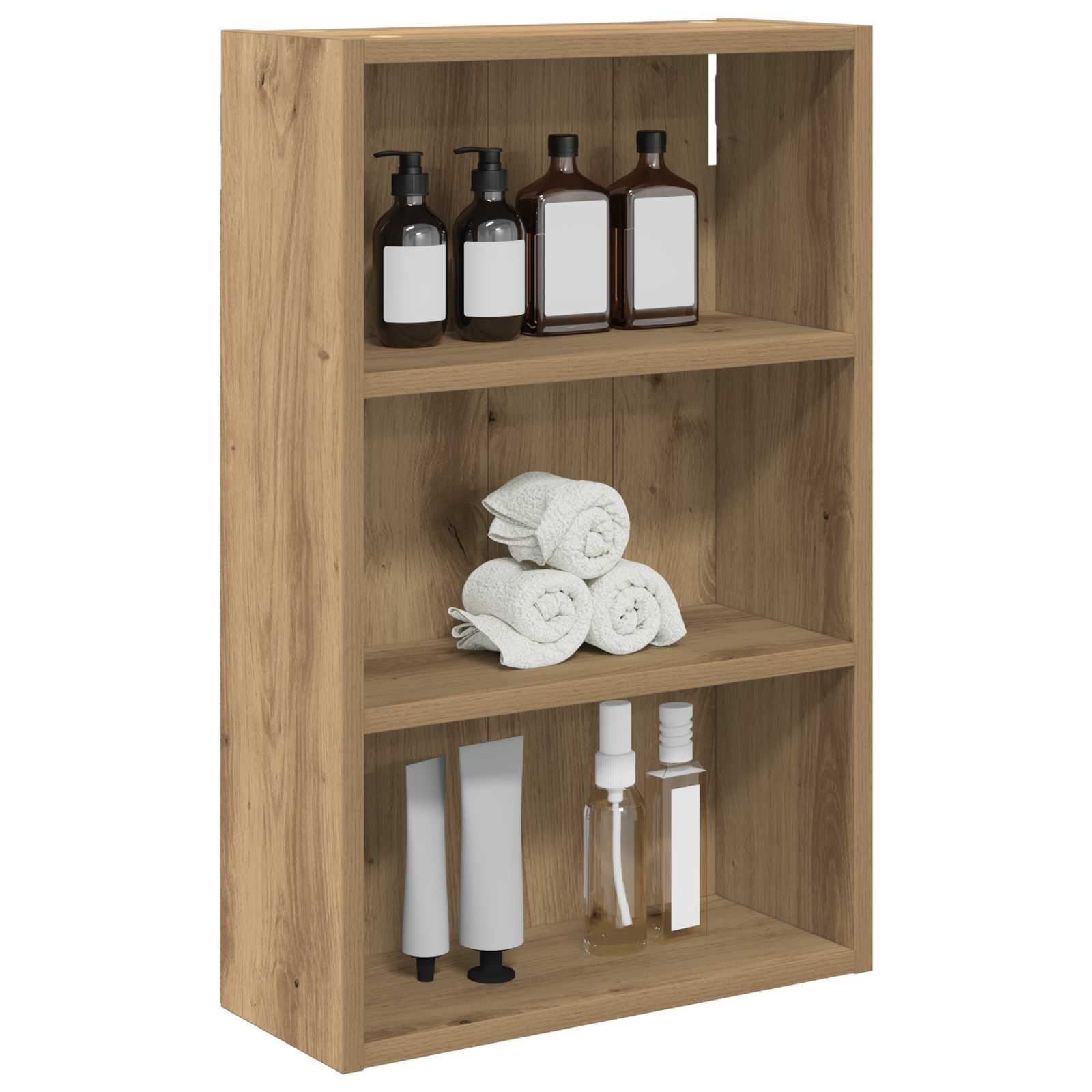Badezimmer-Wandschrank Artisan-Eiche 40 x 16 x 62,5 cm
