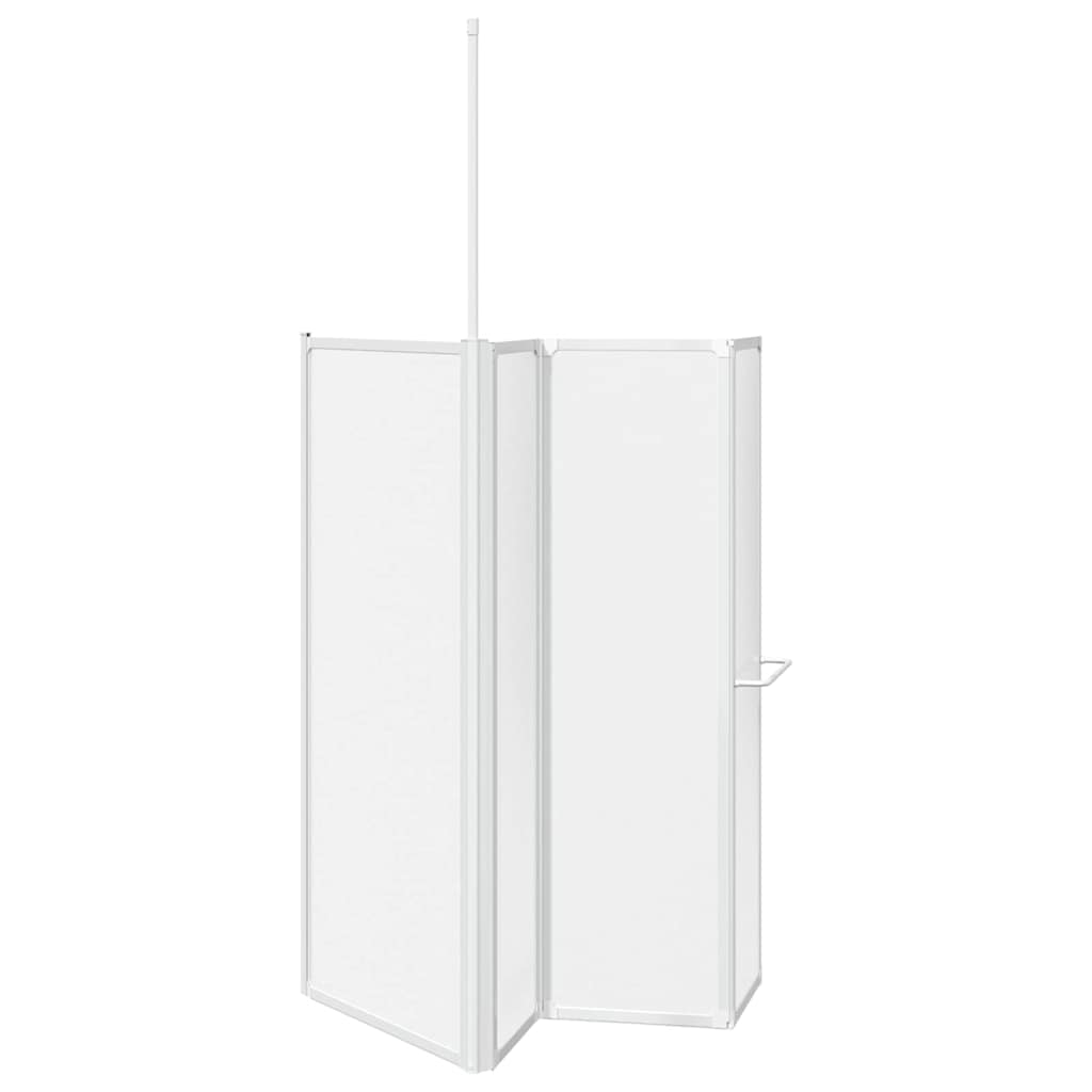 Badewannenbildschirm Matt 120 x 70 x 137 cm Aluminium