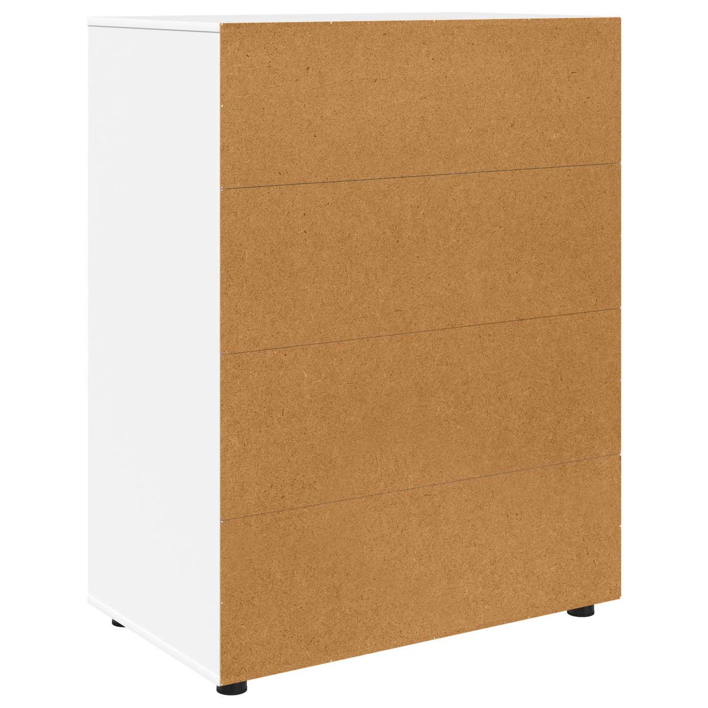 Stauraumschränke 80 x 48 x 105 cm Holzwerkstoff Weiß