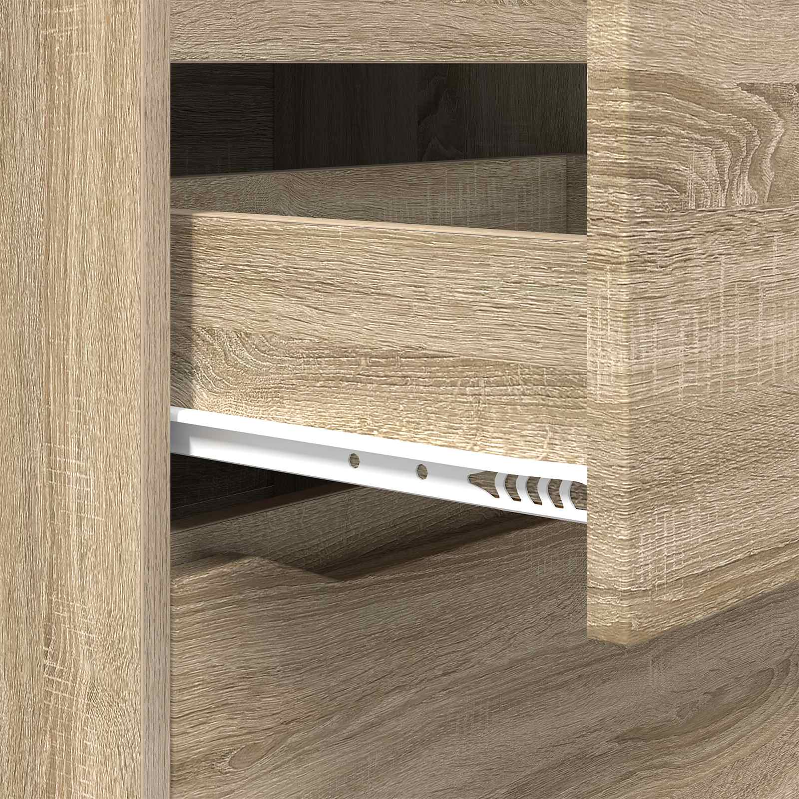 Stauraumschränke Sonoma-Eiche 80 x 48 x 105 cm Holzwerkstoff