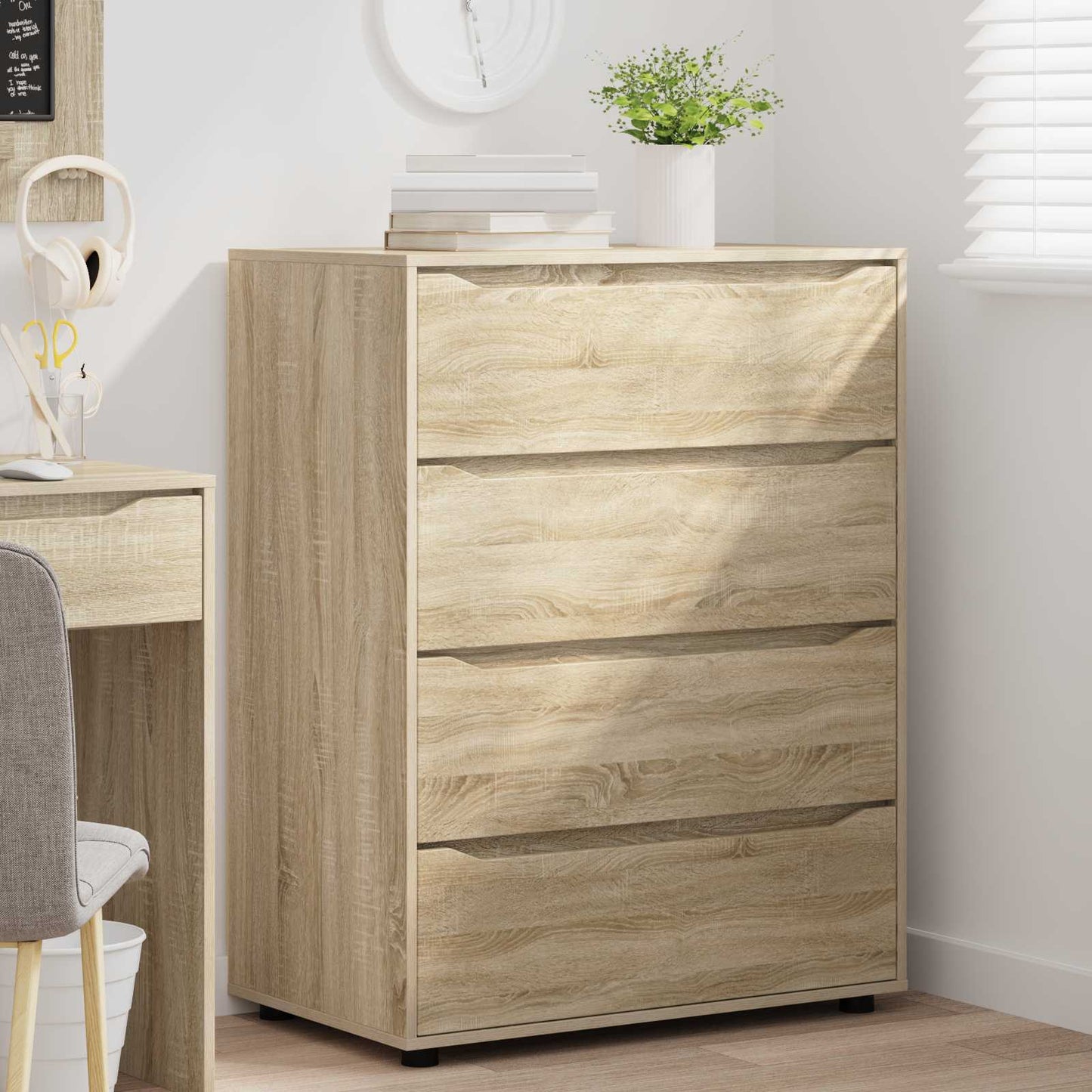 Stauraumschränke Sonoma-Eiche 80 x 48 x 105 cm Holzwerkstoff