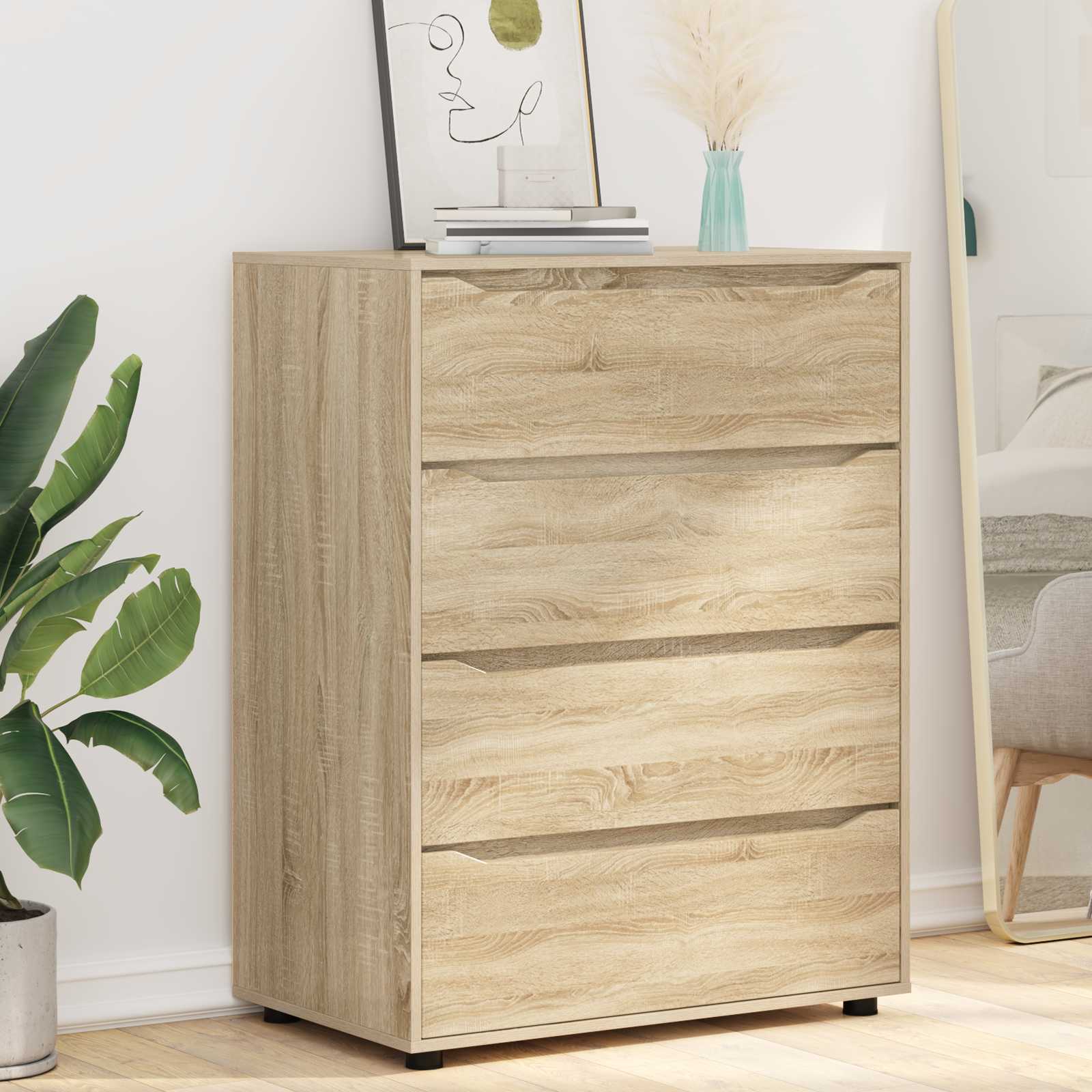 Stauraumschränke Sonoma-Eiche 80 x 48 x 105 cm Holzwerkstoff