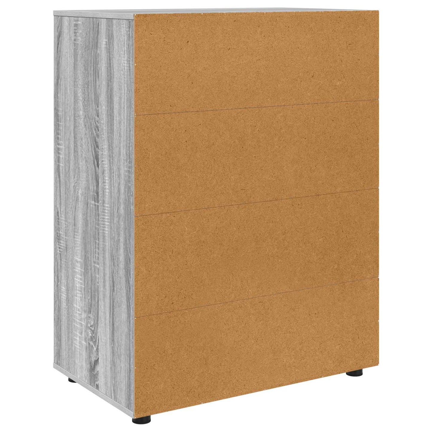 Stauraumschränke 80 x 48 x 105 cm Holzwerkstoff Graues Sonoma
