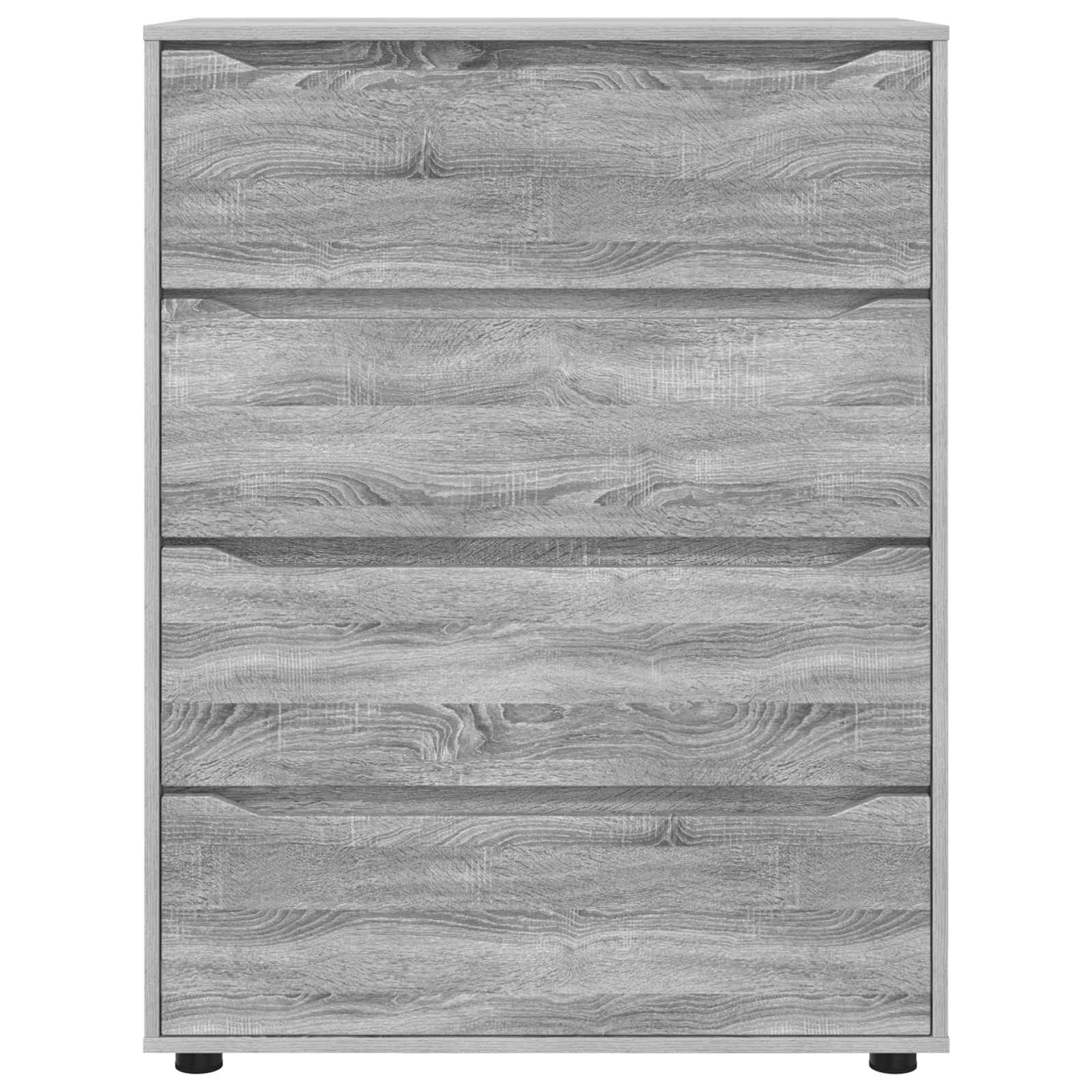 Stauraumschränke 80 x 48 x 105 cm Holzwerkstoff Graues Sonoma