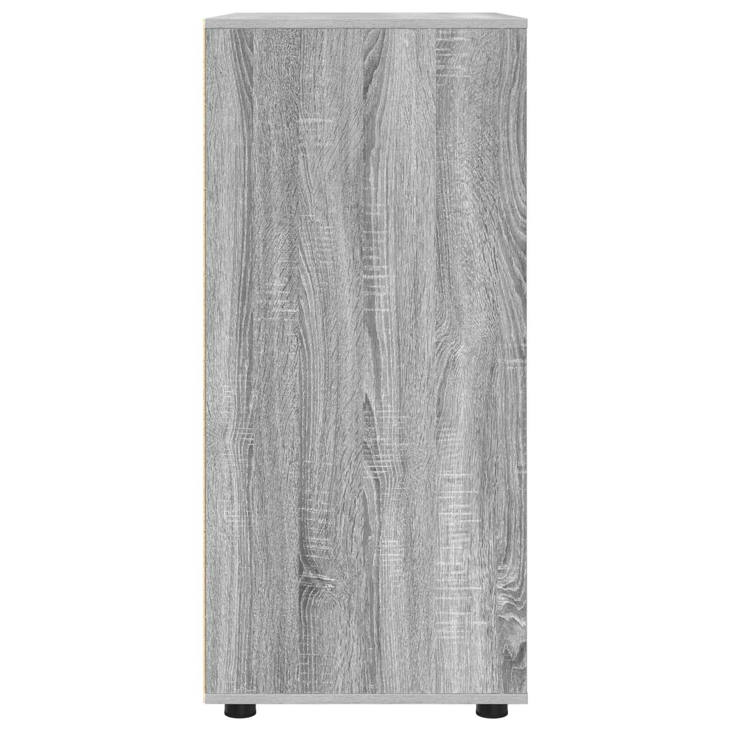 Stauraumschränke 80 x 48 x 105 cm Holzwerkstoff Graues Sonoma