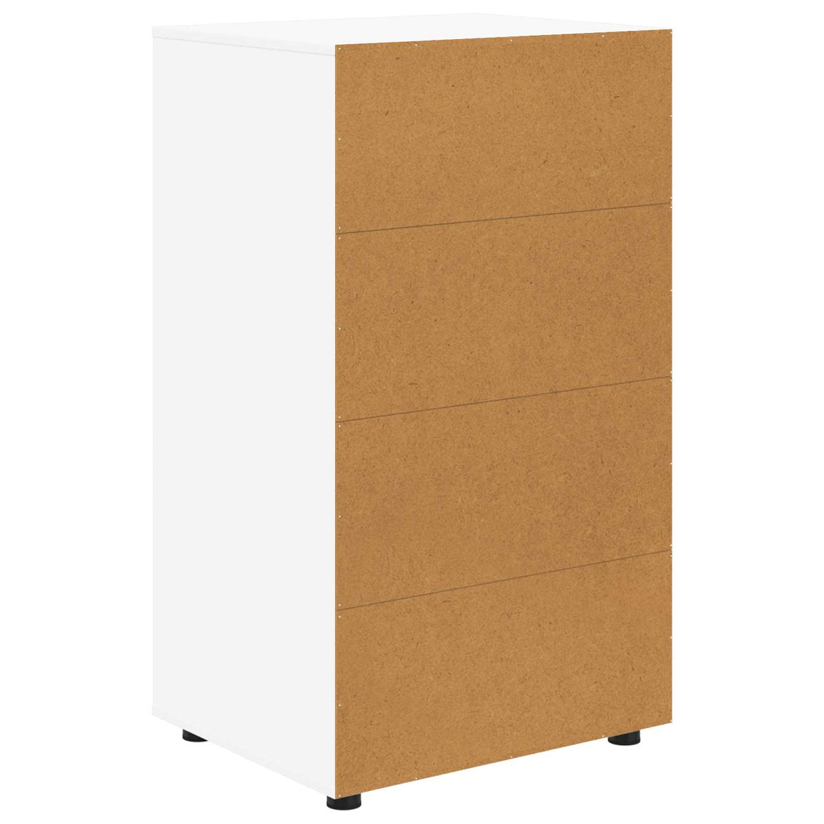 Stauraumschränke 60 x 48 x 105 cm Holzwerkstoff Weiß