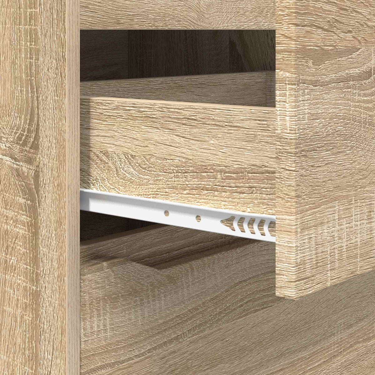 Stauraumschränke 60 x 48 x 105 cm Holzwerkstoff Sonoma-Eiche