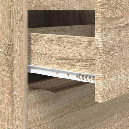 Stauraumschränke 60 x 48 x 105 cm Holzwerkstoff Sonoma-Eiche