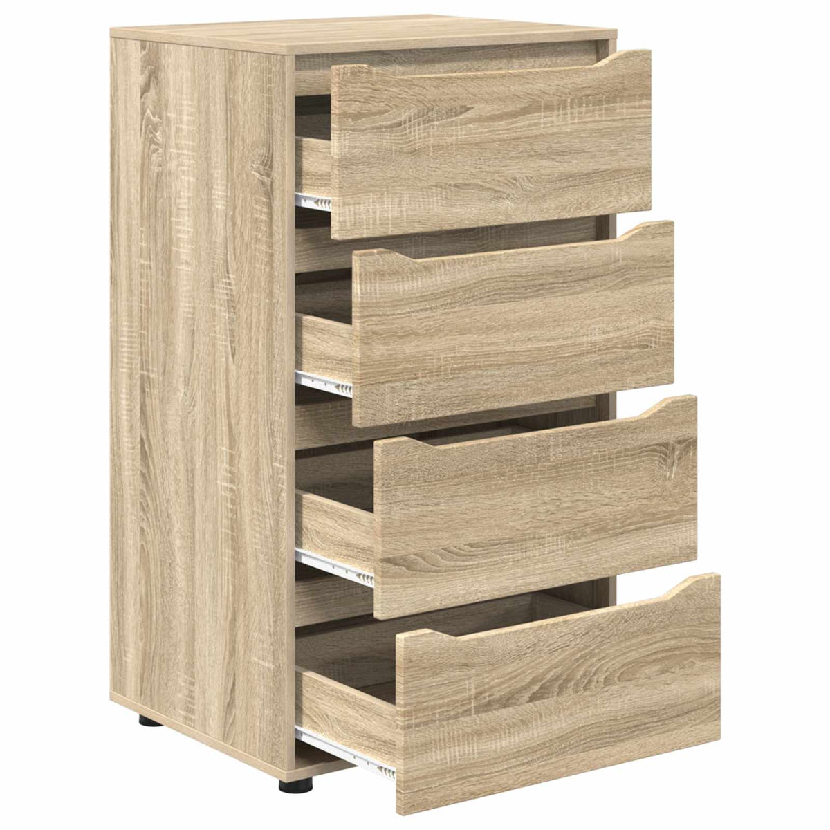 Stauraumschränke 60 x 48 x 105 cm Holzwerkstoff Sonoma-Eiche