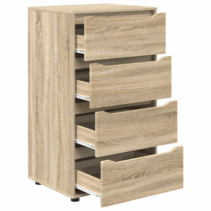 Stauraumschränke 60 x 48 x 105 cm Holzwerkstoff Sonoma-Eiche