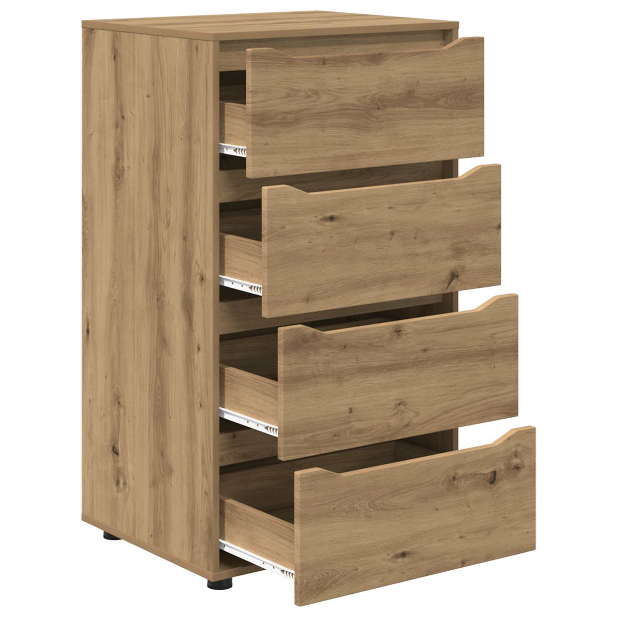 Stauraumschränke 60 x 48 x 105 cm Holzwerkstoff Artisan-Eiche