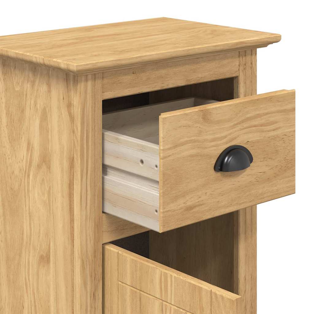 Badezimmerschrank BODO Honigbraun 44 x 30 x 90 cm Holzwerkstoff