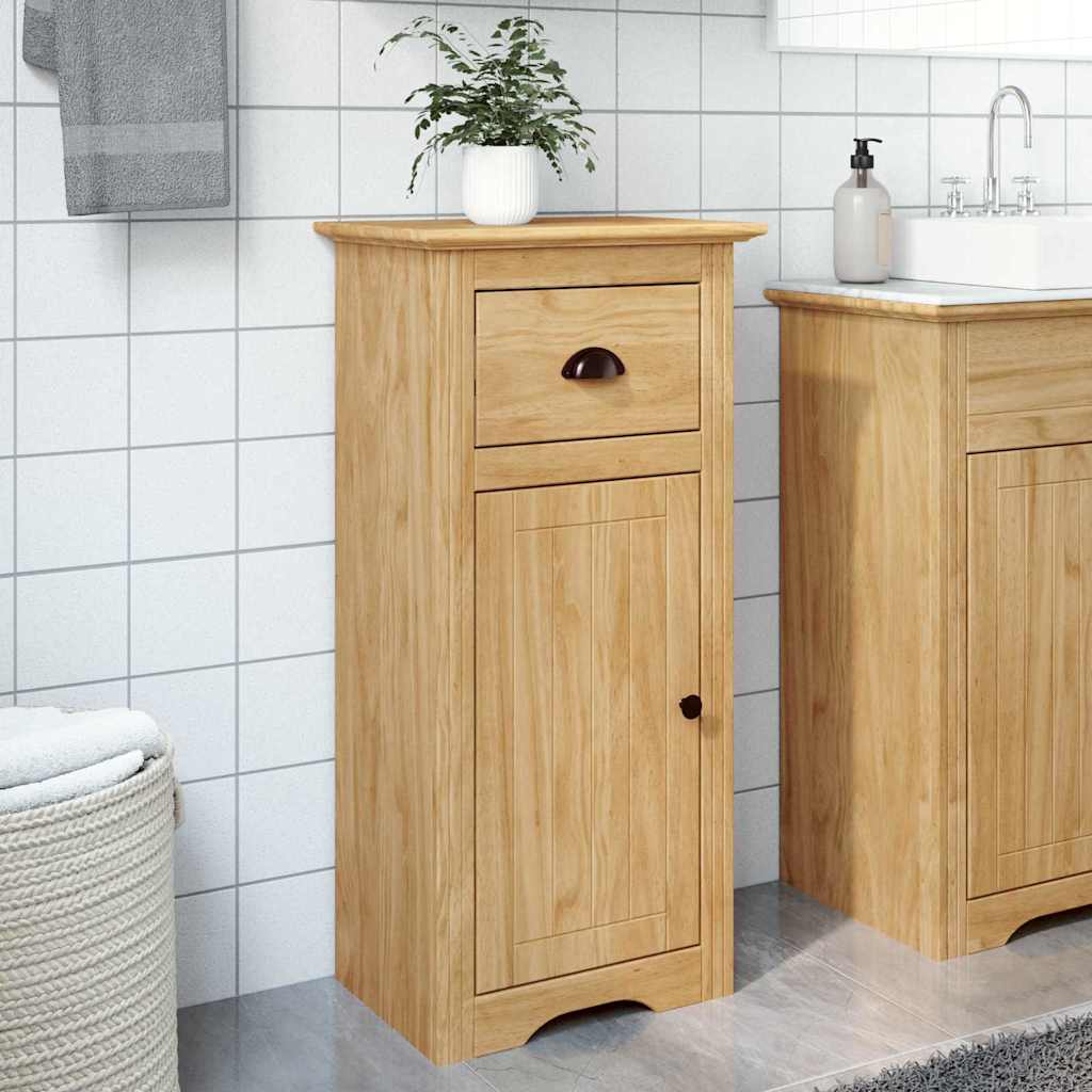 Badezimmerschrank BODO Honigbraun 44 x 30 x 90 cm Holzwerkstoff