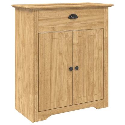 Badezimmerschrank BODO Honigbraun 70 x 35 x 80 cm Holzwerkstoff