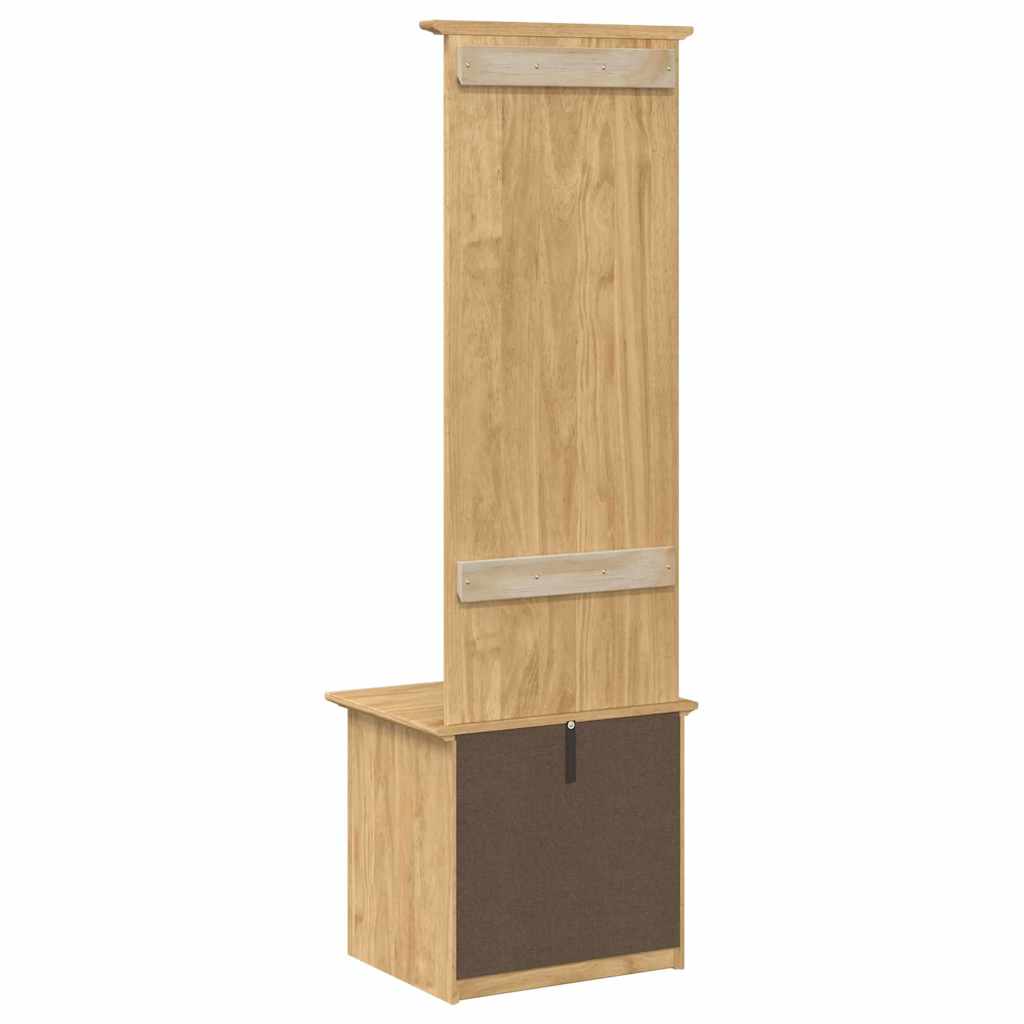 Flurschrank BODO Honigbraun 50 x 40 x 156,7 cm