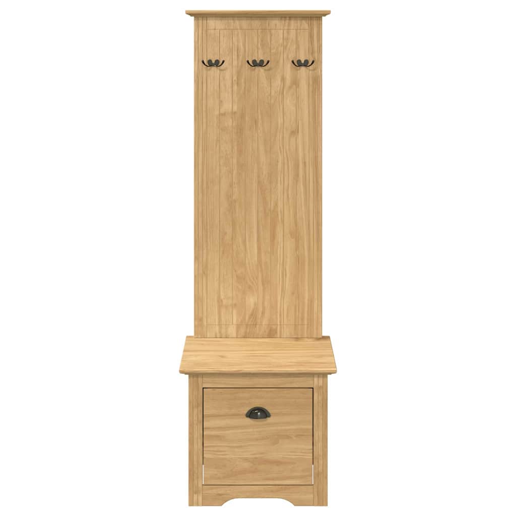 Flurschrank BODO Honigbraun 50 x 40 x 156,7 cm