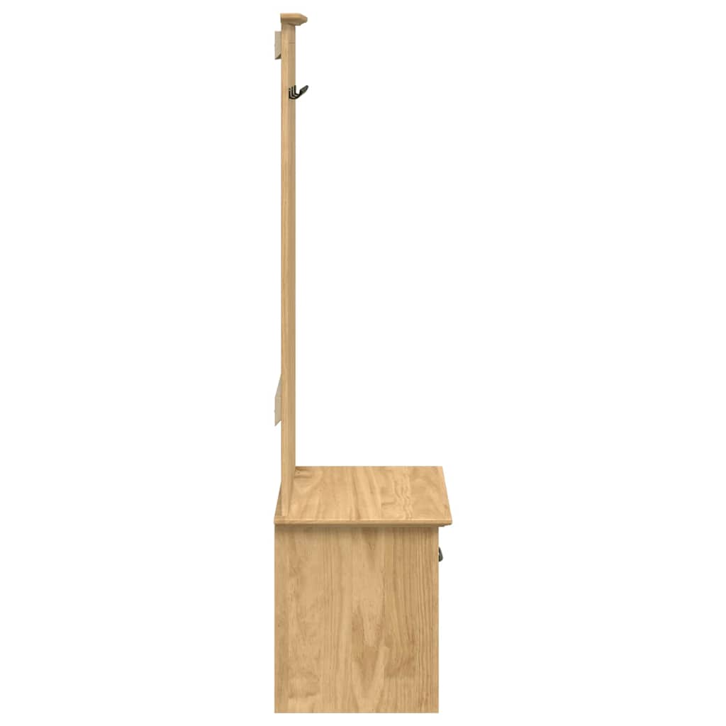 Flurschrank BODO Honigbraun 50 x 40 x 156,7 cm