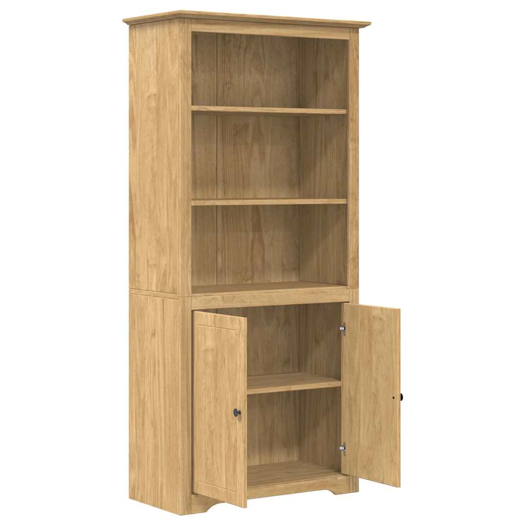 Bücherregal BODO 3 Ebenen 82 x 40 x 173 cm Holzwerkstoff