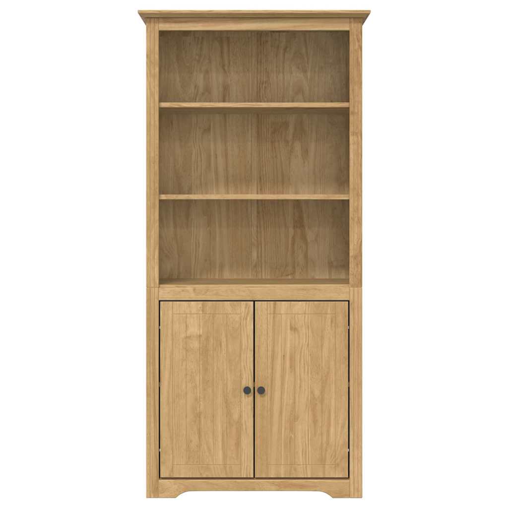Bücherregal BODO 3 Ebenen 82 x 40 x 173 cm Holzwerkstoff