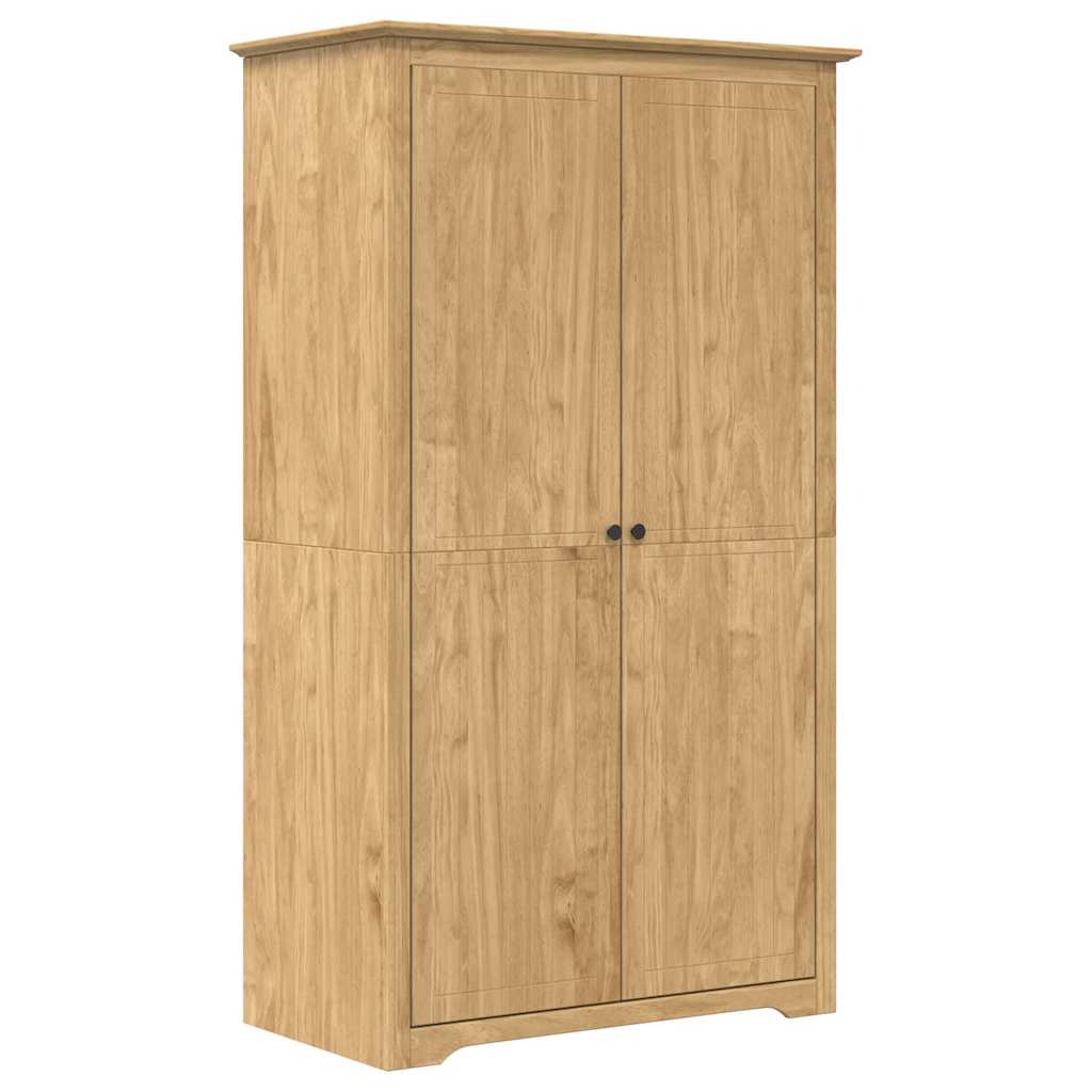 Kleiderschrank BODO Honigbraun 99 x 53,5 x 173 cm