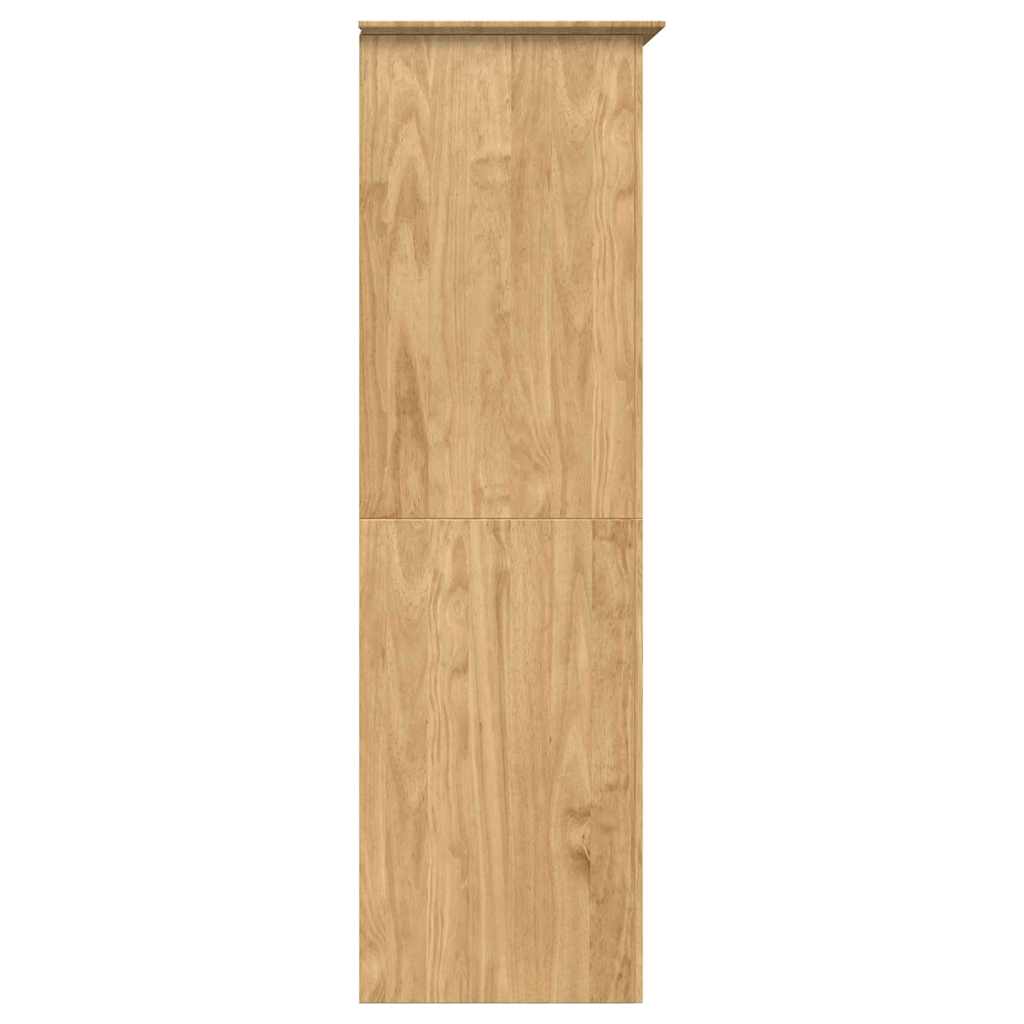 Kleiderschrank BODO Honigbraun 146 x 53,5 x 173 cm