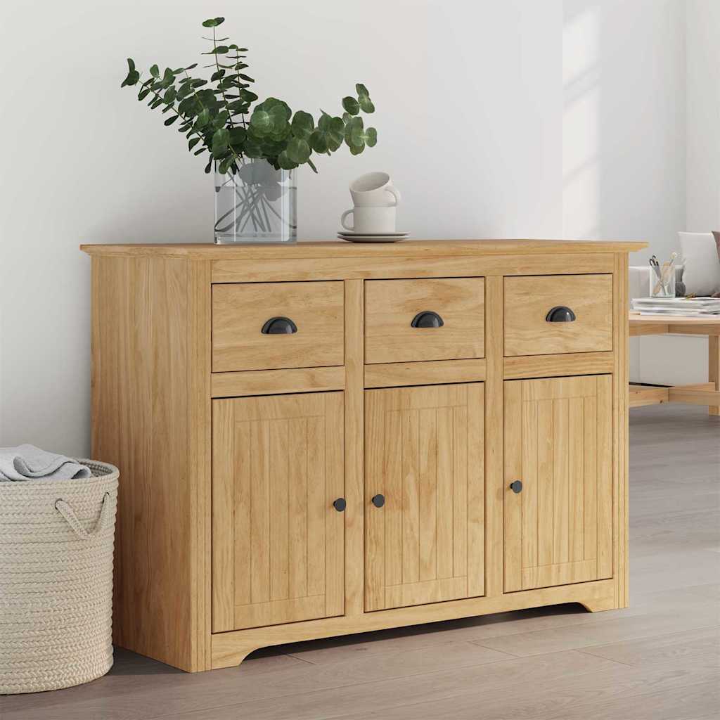 Sideboard BODO Honigbraun 115,5 x 44 x 80 cm Holzwerkstoff