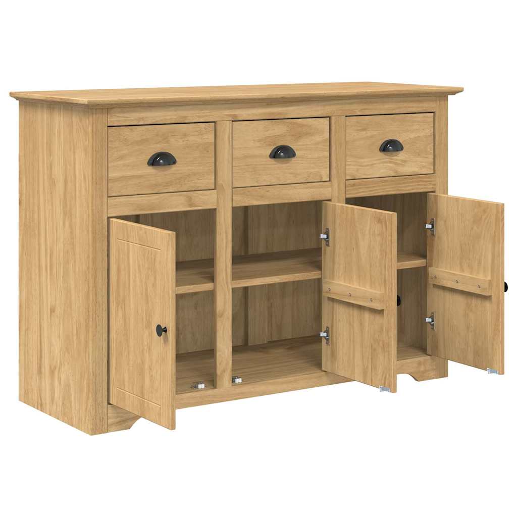 Sideboard BODO Honigbraun 115,5 x 44 x 80 cm Holzwerkstoff