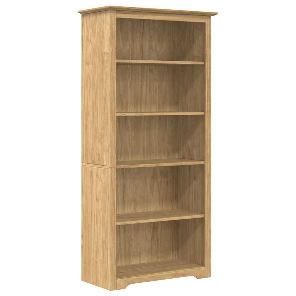 Bücherregal BODO 5 Ebenen 82 x 40 x 173 cm Holzwerkstoff