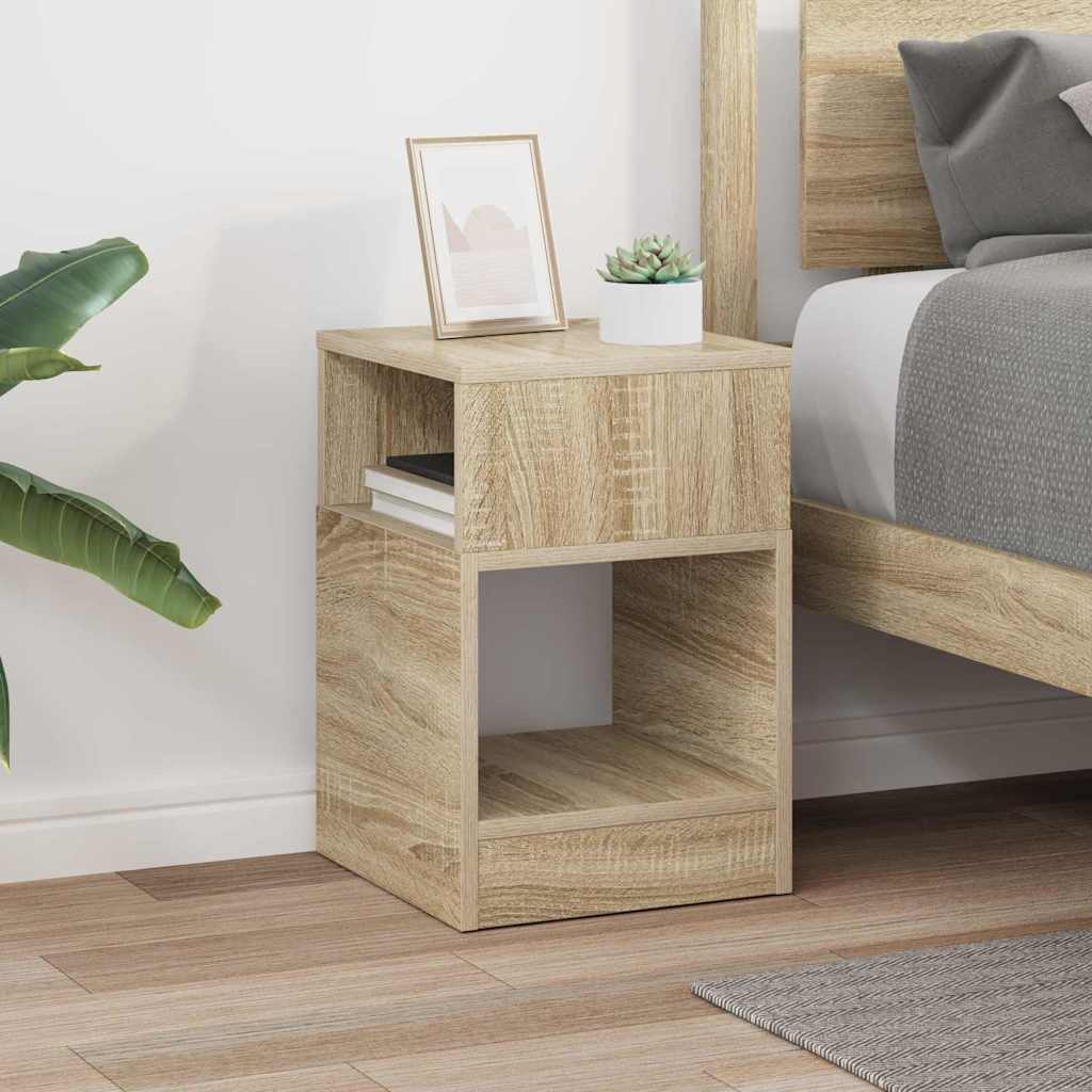 Beistelltisch Sonoma-Eiche 30,5 x 30 x 45 cm Holzwerkstoff