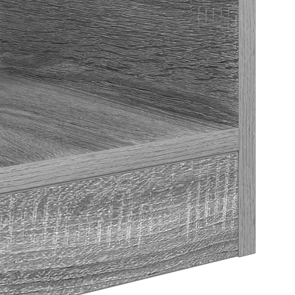 Beistelltisch 2 stk. Graues Sonoma 30,5 x 30 x 45 cm
