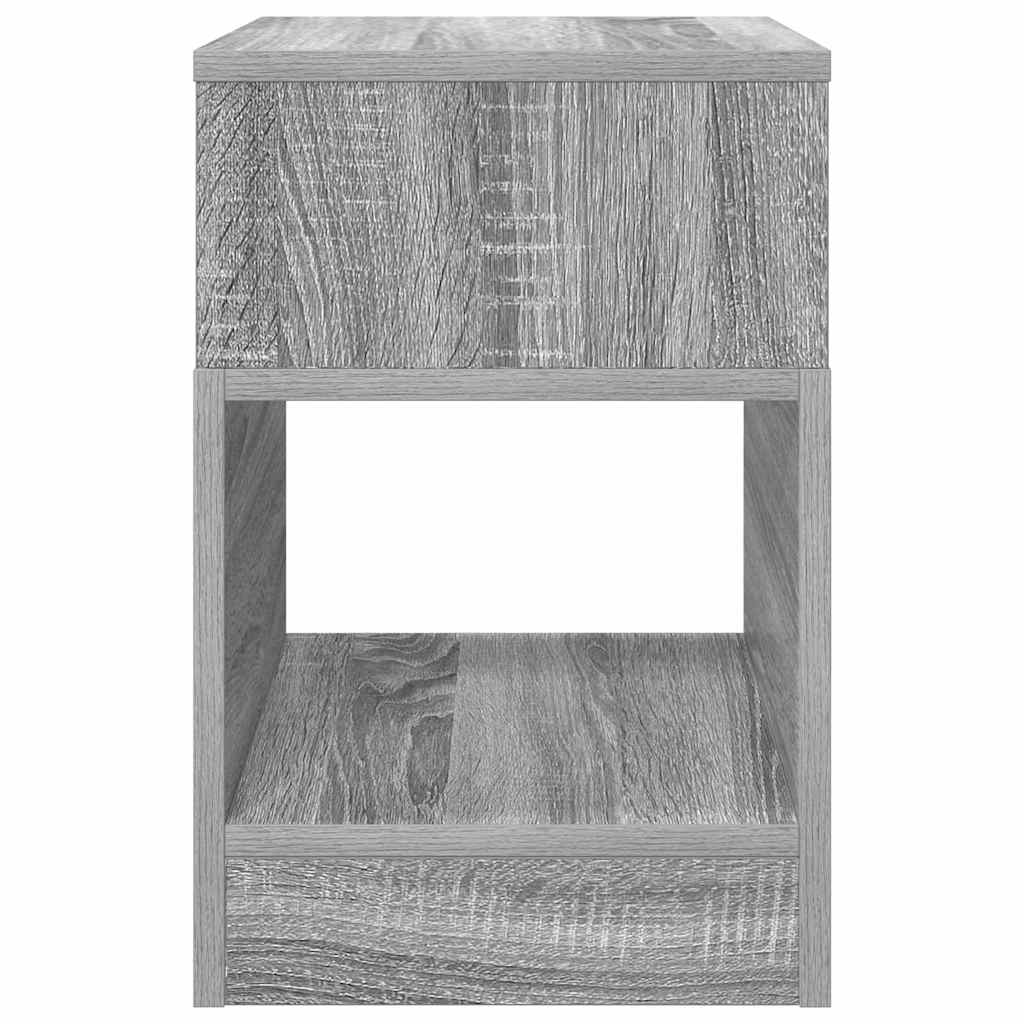Beistelltisch 2 stk. Graues Sonoma 30,5 x 30 x 45 cm