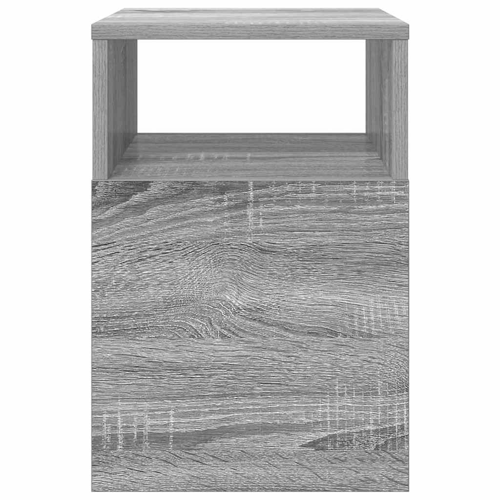 Beistelltisch 2 stk. Graues Sonoma 30,5 x 30 x 45 cm