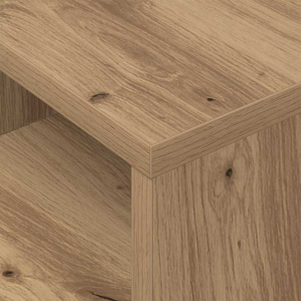 Beistelltisch Artisan-Eiche 30,5 x 30 x 45 cm Holzwerkstoff