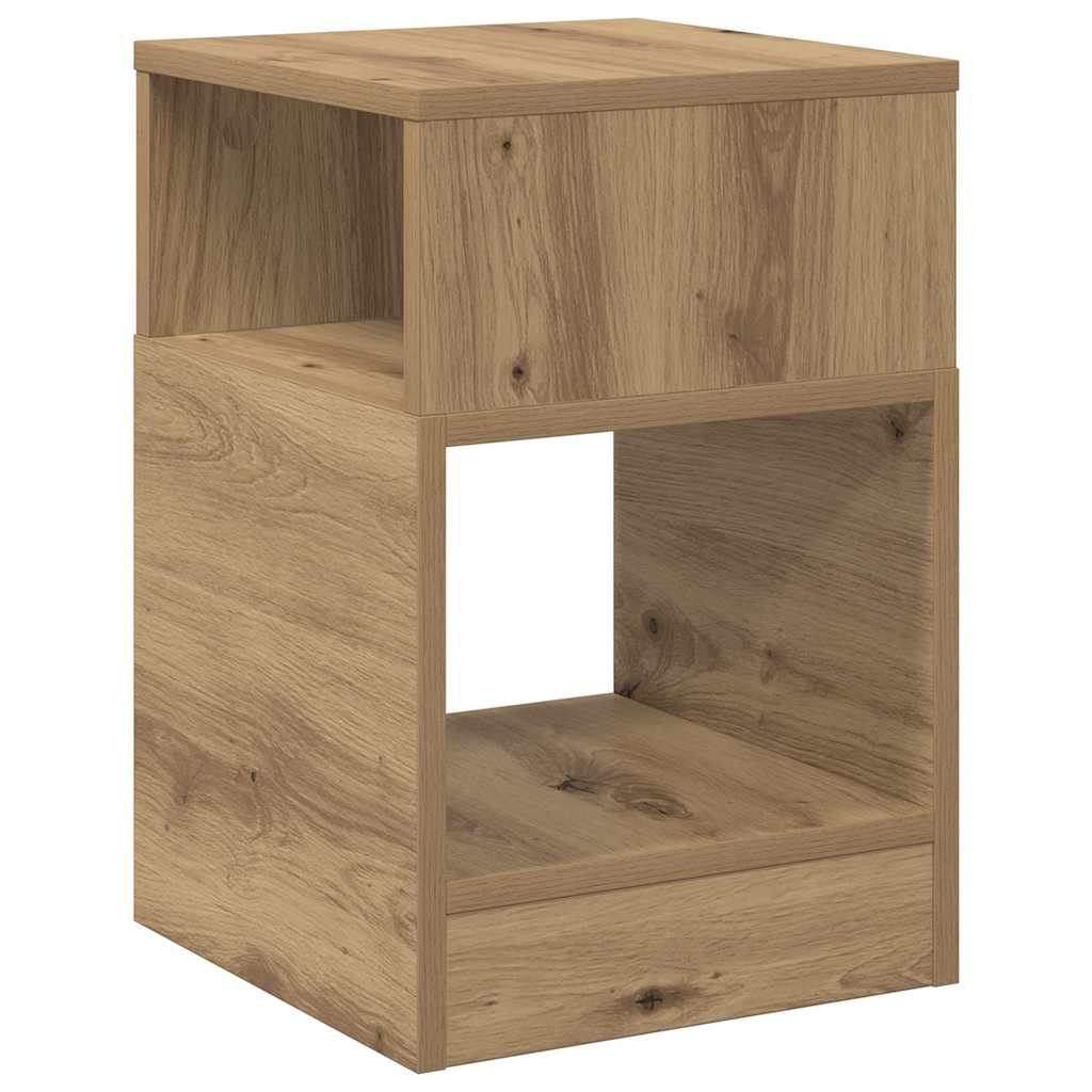 Beistelltisch Artisan-Eiche 30,5 x 30 x 45 cm Holzwerkstoff