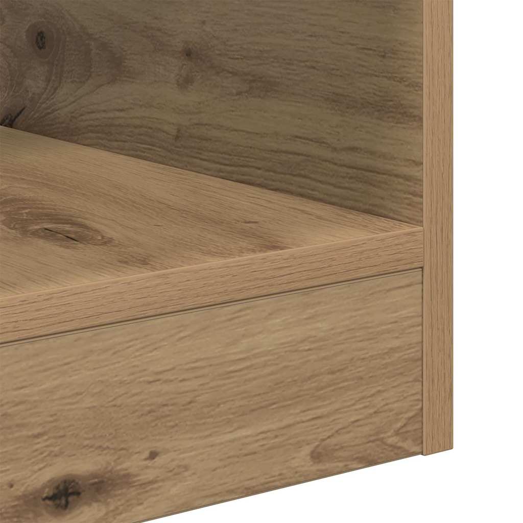 Beistelltisch 2 stk. Artisan-Eiche 30,5 x 30 x 45 cm