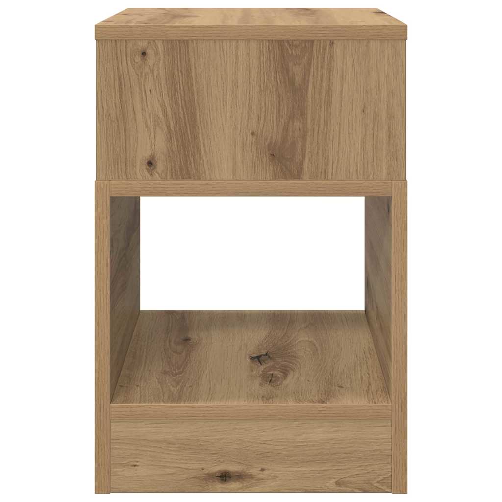 Beistelltisch 2 stk. Artisan-Eiche 30,5 x 30 x 45 cm