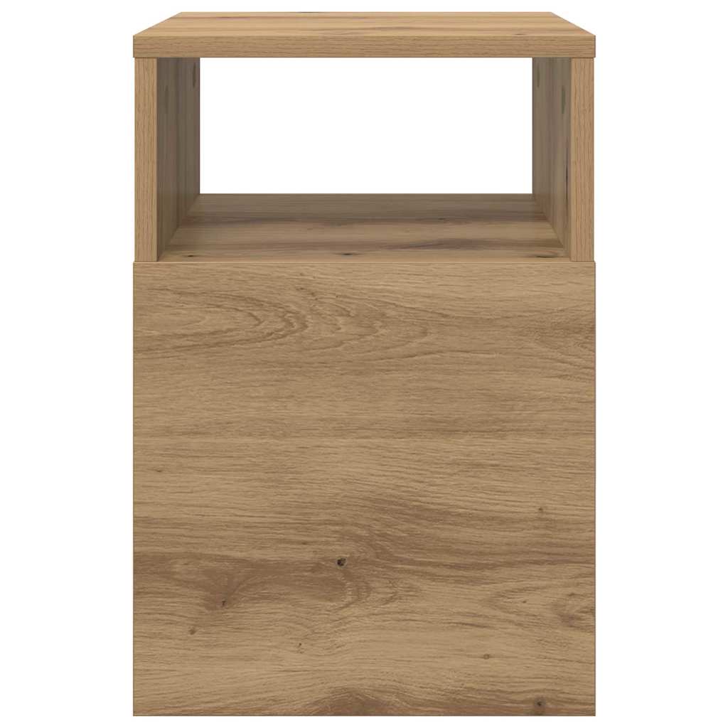 Beistelltisch 2 stk. Artisan-Eiche 30,5 x 30 x 45 cm