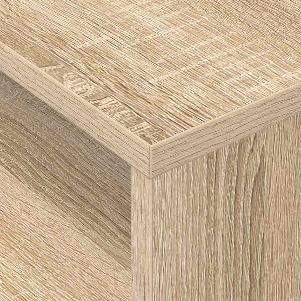 Beistelltisch 2 stk. Sonoma-Eiche 40,5 x 40 x 45 cm