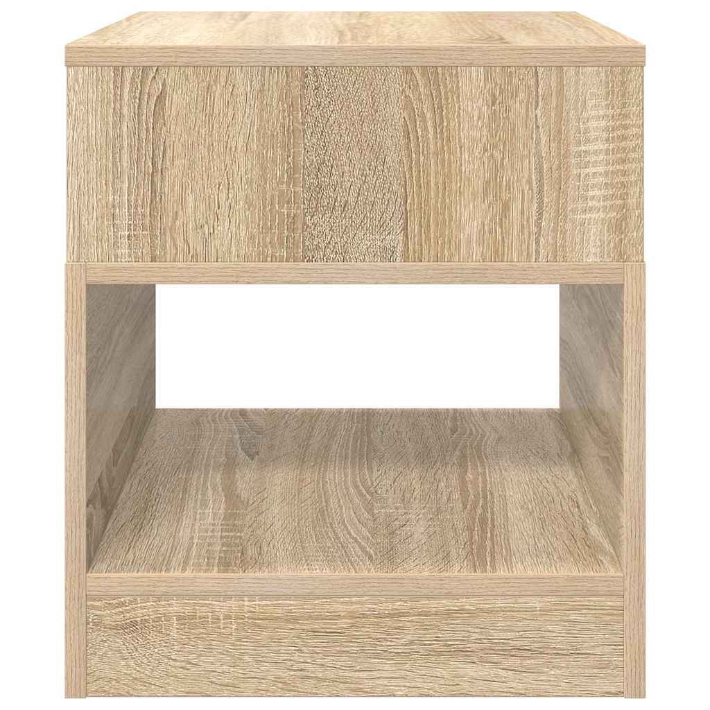Beistelltisch 2 stk. Sonoma-Eiche 40,5 x 40 x 45 cm