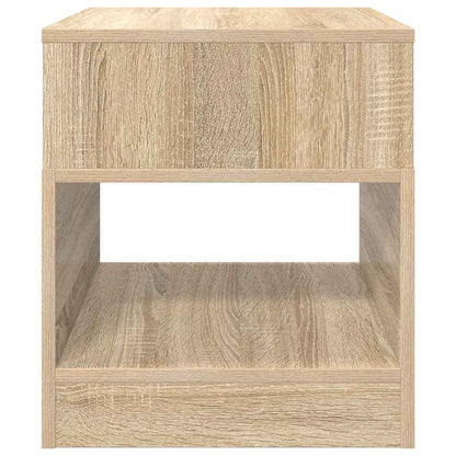 Beistelltisch 2 stk. Sonoma-Eiche 40,5 x 40 x 45 cm