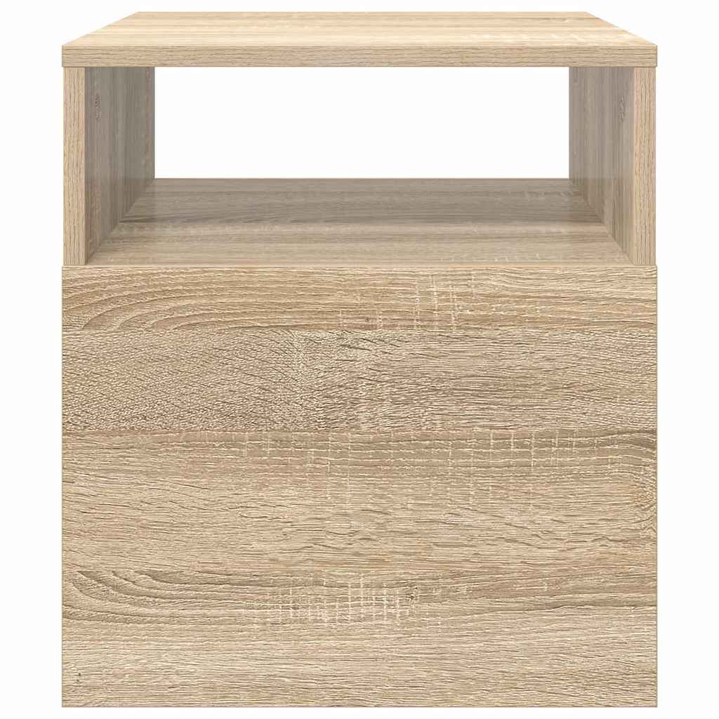 Beistelltisch 2 stk. Sonoma-Eiche 40,5 x 40 x 45 cm