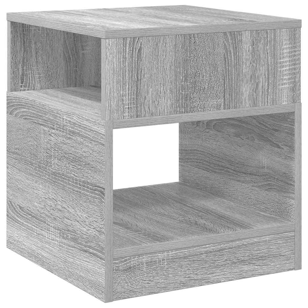 Beistelltisch Graues Sonoma 40,5 x 40 x 45 cm Holzwerkstoff