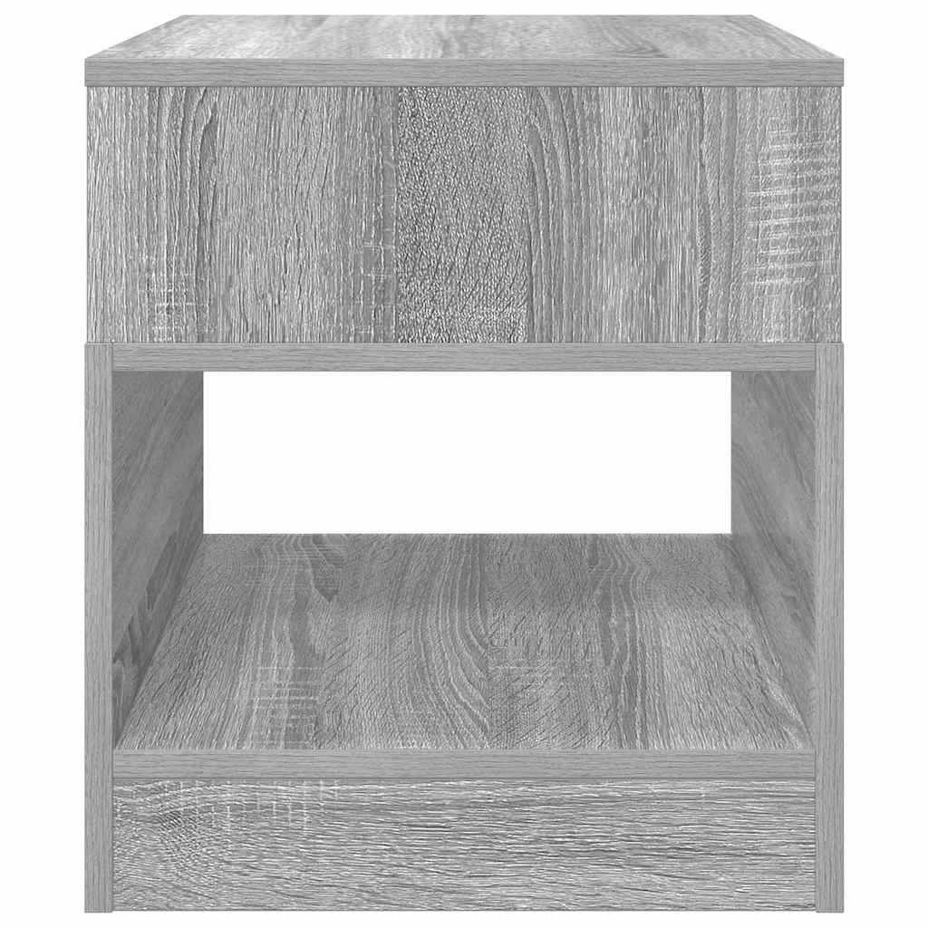 Beistelltisch Graues Sonoma 40,5 x 40 x 45 cm Holzwerkstoff
