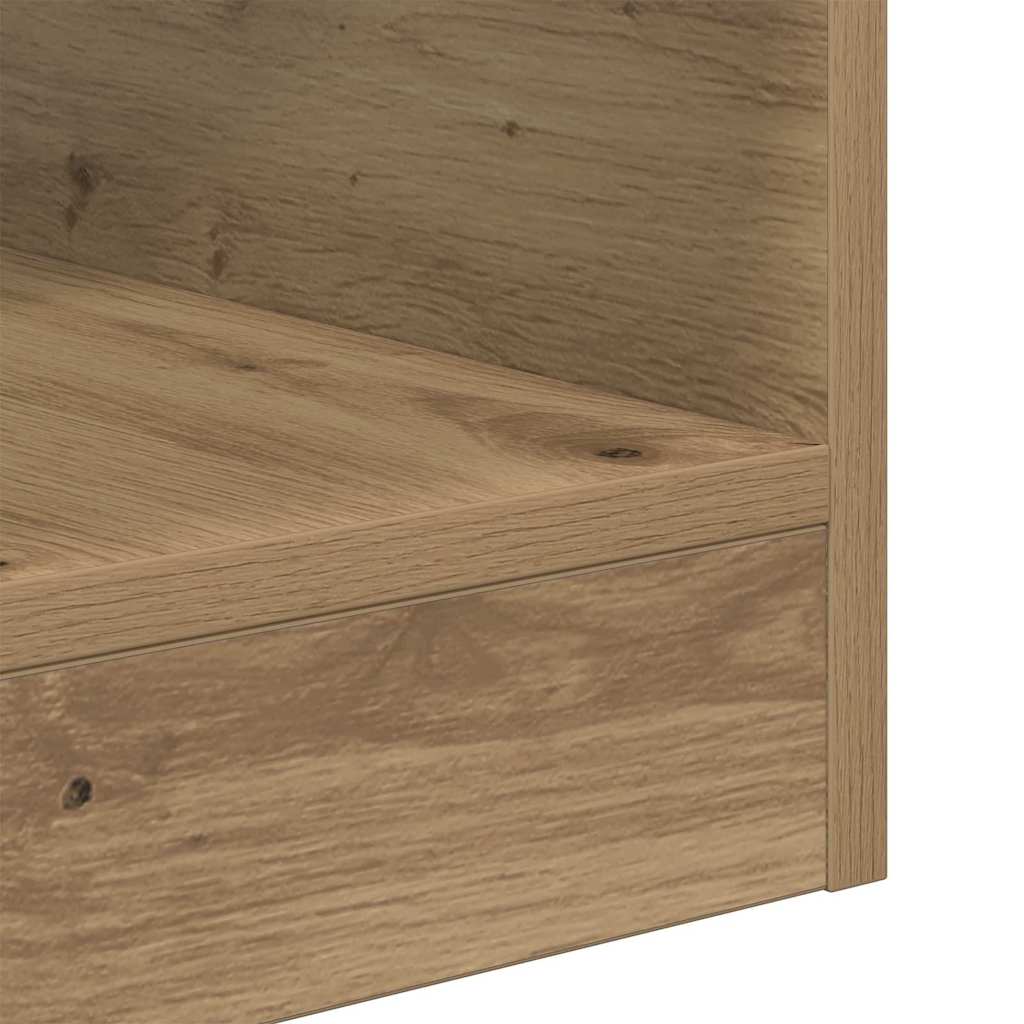 Beistelltisch 2 stk. Artisan-Eiche 40,5 x 40 x 45 cm
